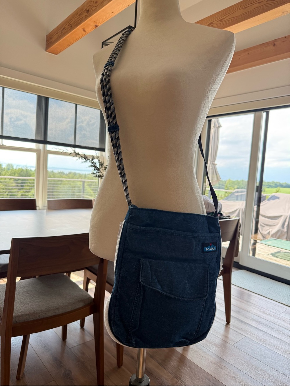 Kavu Denim Crossbody Bag